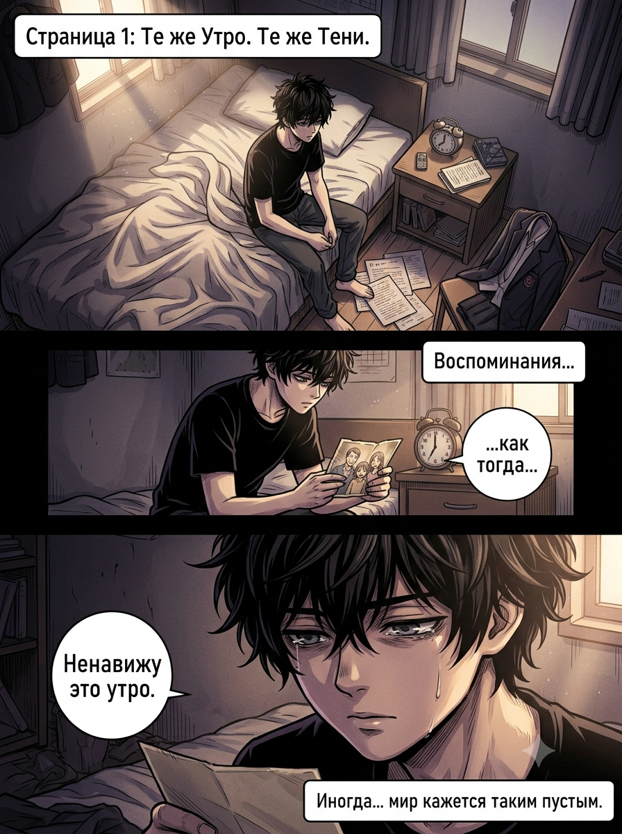 Рен задумывается о жизни.