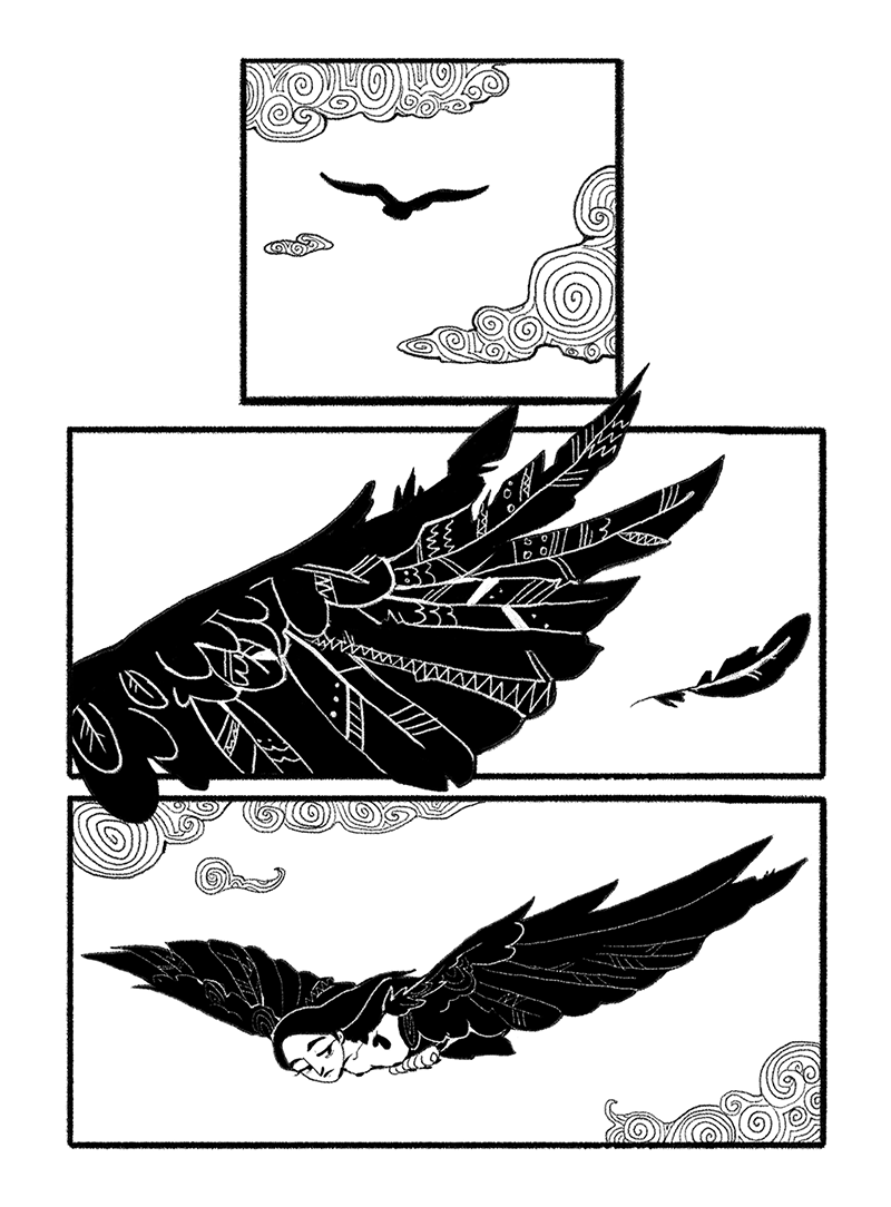 Комикс Птица смерти: выпуск №2