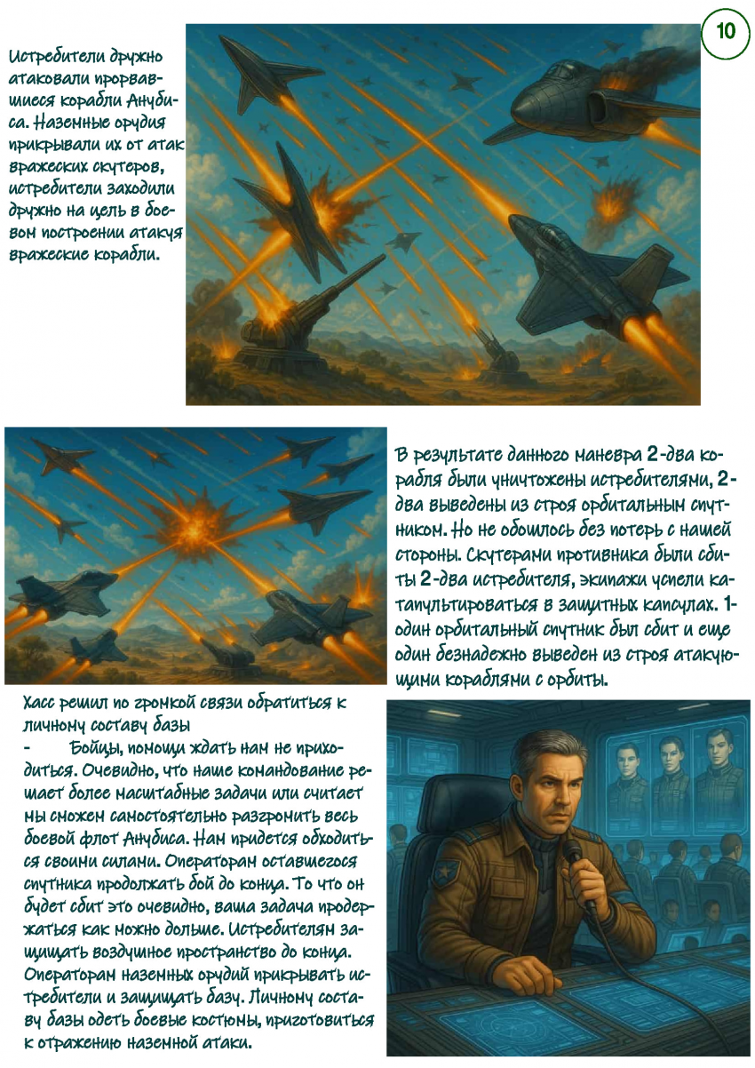 Комикс Волна Гнева: выпуск №10