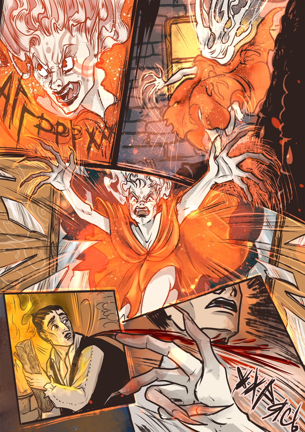 Комикс Асператус: осколки душ: выпуск №496