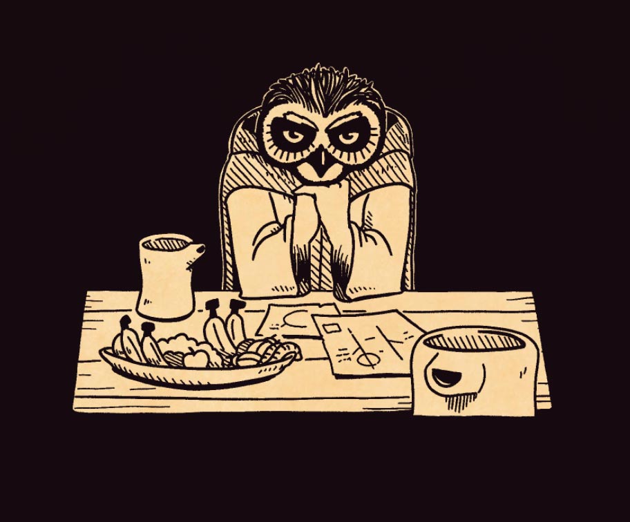 Комикс Царство Сов: Буфет --- Realm of Owls: the Buffet: выпуск №20