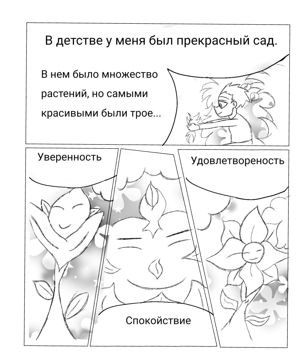 Цветущий сад