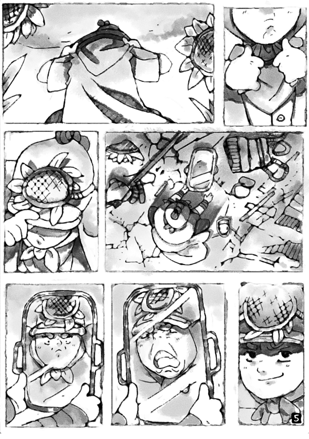 Комикс Повелитель подсолнухов: выпуск №6