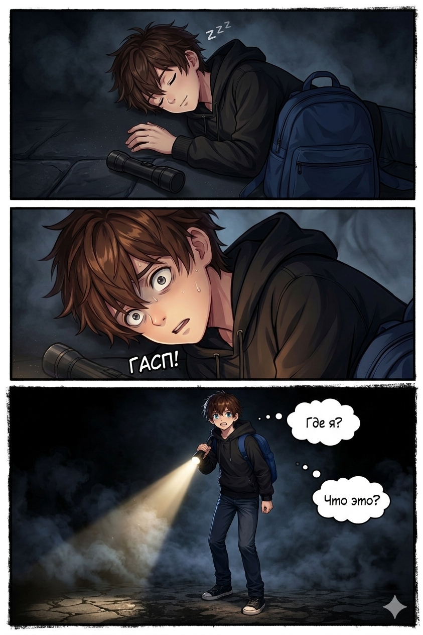 Комикс Тёмний бункер: выпуск №1