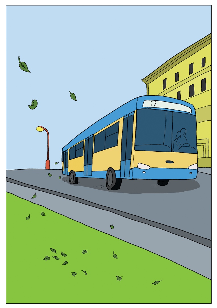 Комикс Автобусная поездка: выпуск №24