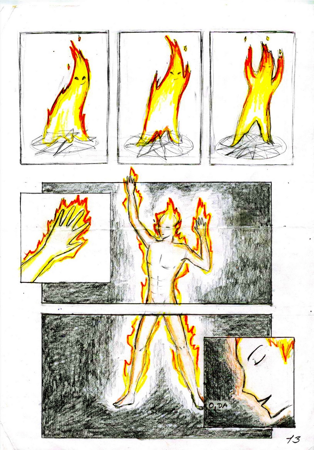 Комикс Дух пламени: выпуск №14