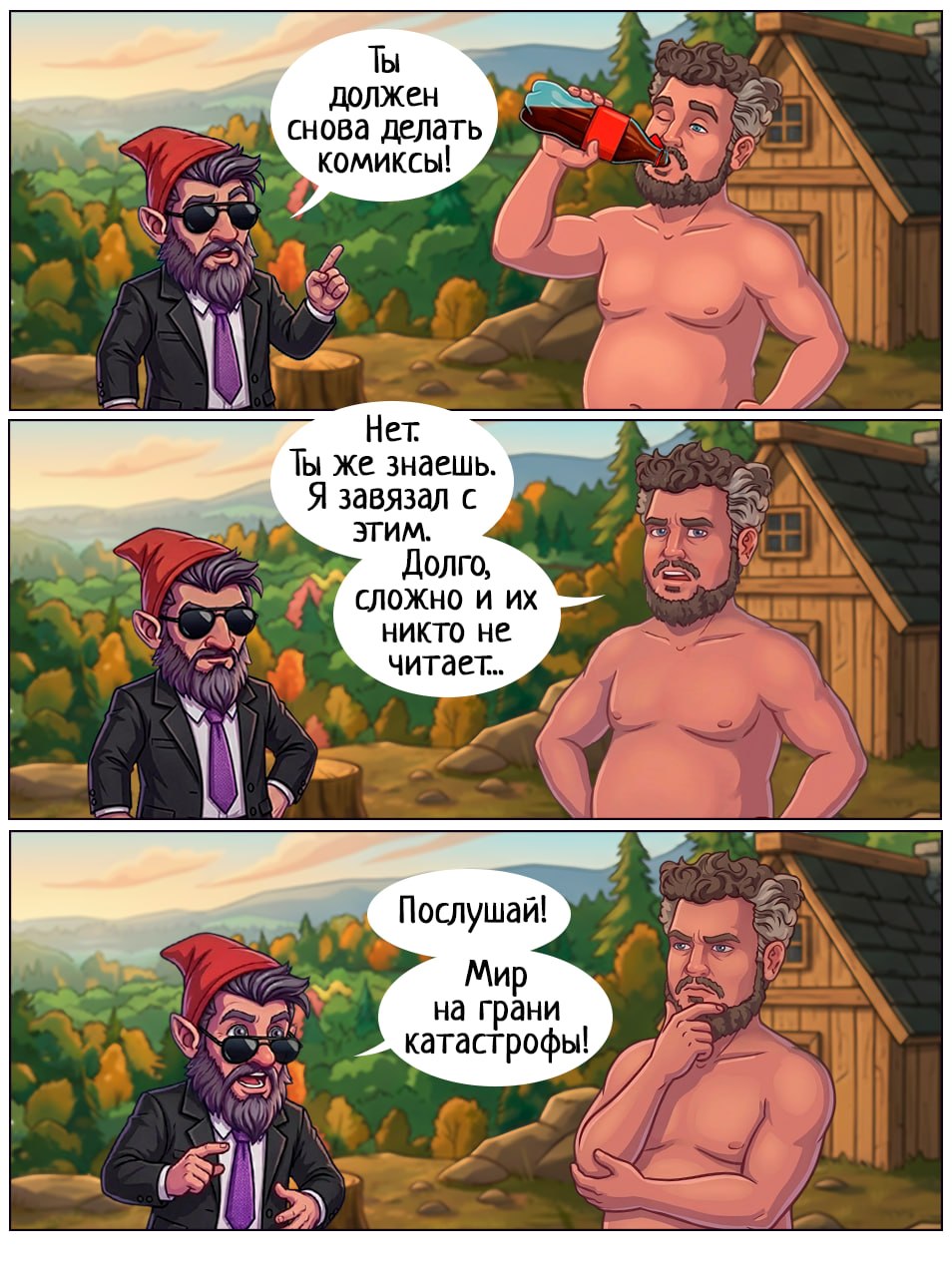 Комикс Пещера Анахорета: выпуск №1960