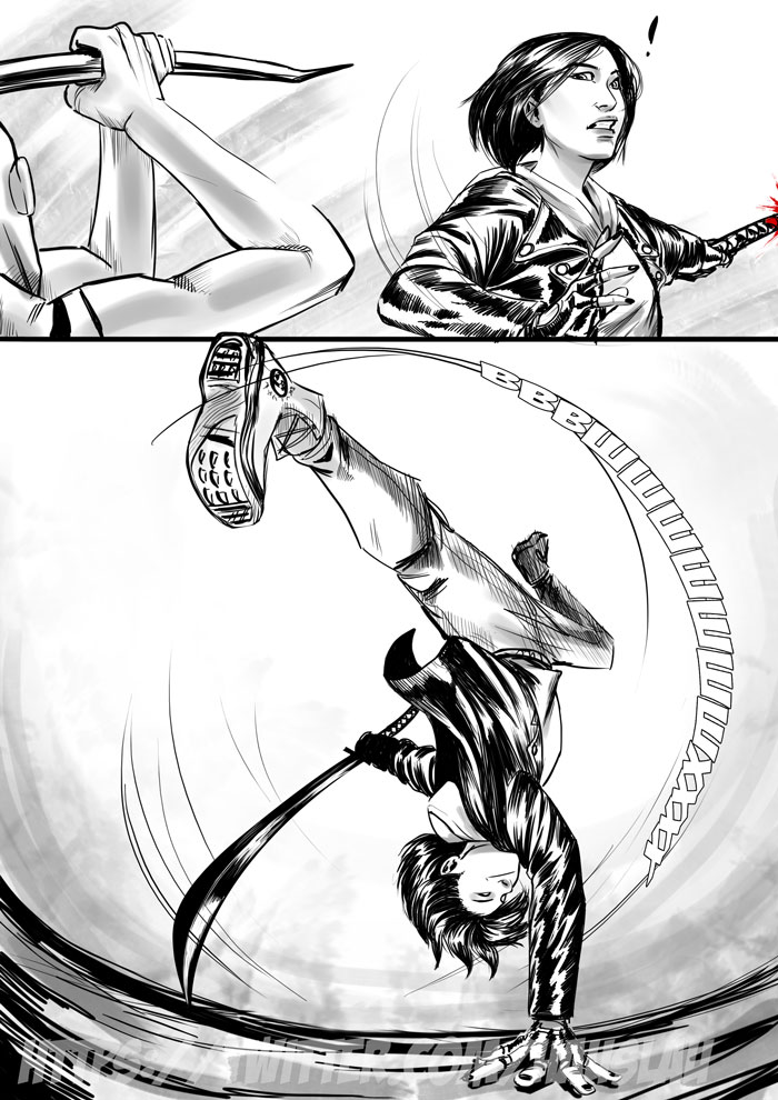 Комикс Urban Ninja: выпуск №9