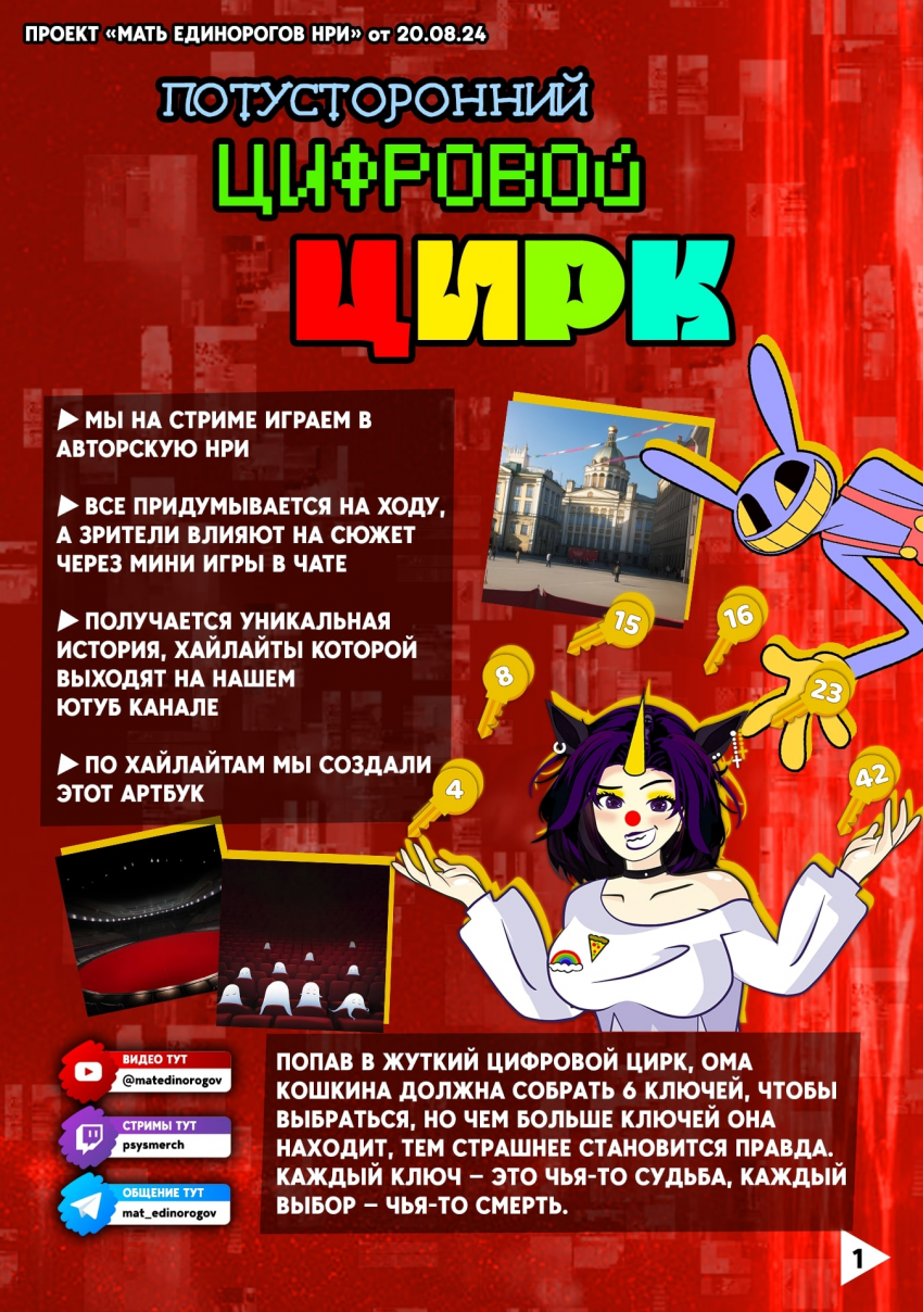 Ома Кошкина и Цифровой цирк №1