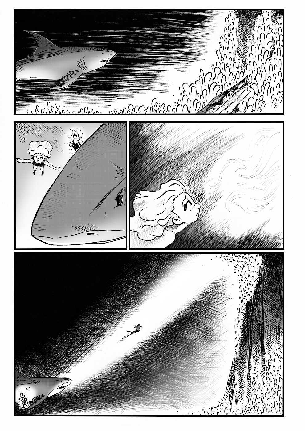 Комикс Девочка и Акула: выпуск №35