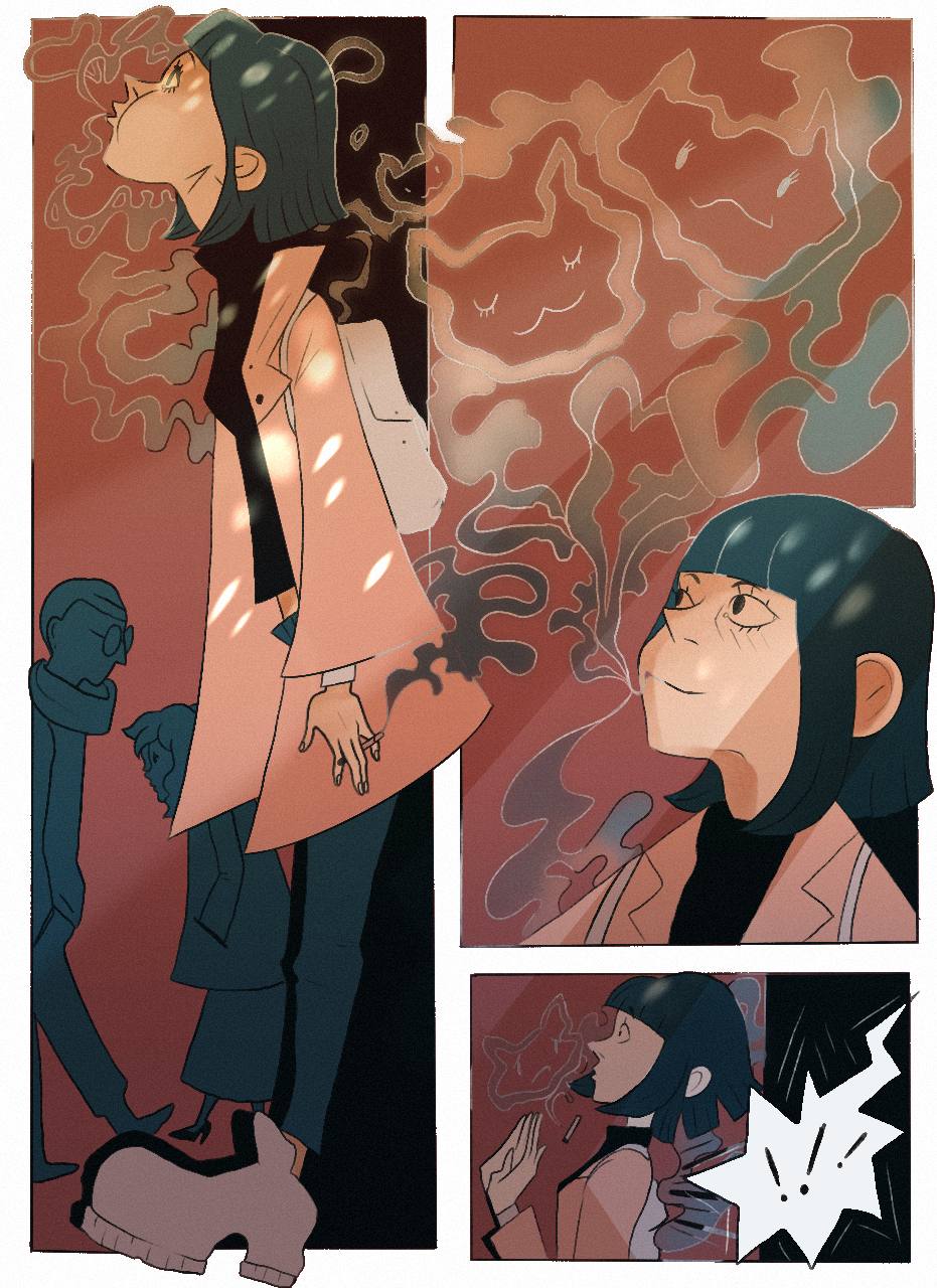 Комикс Джейн, снег и неправильный прикус.: выпуск №88