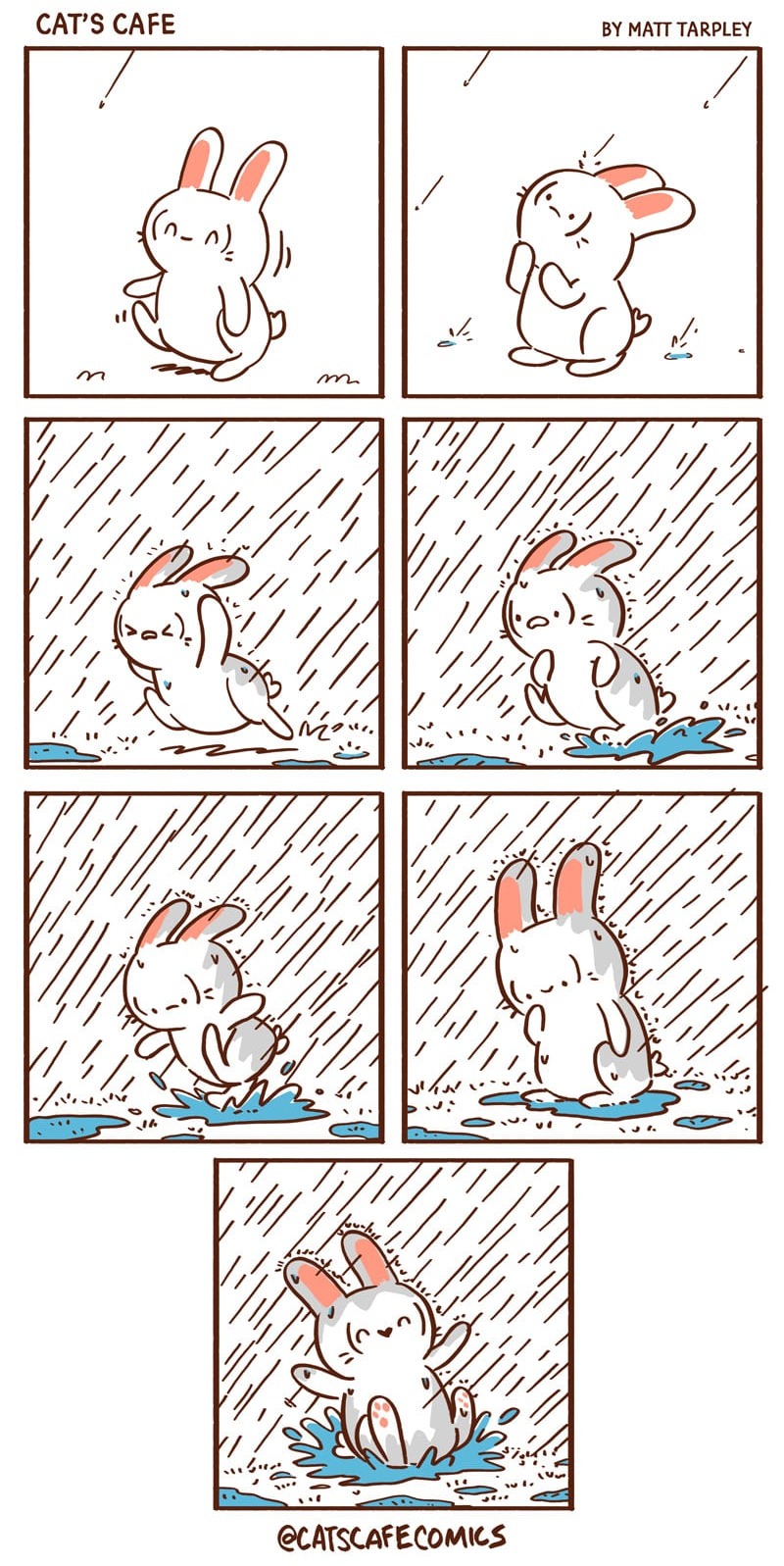 Дождливый день.