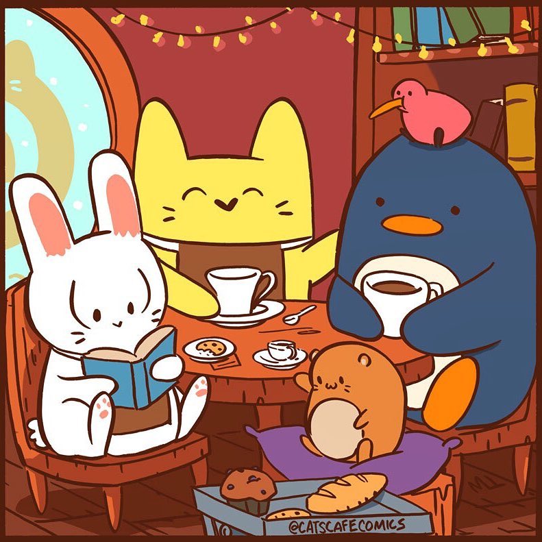 Комикс Кафе котика [Cat's Cafe]: выпуск №101