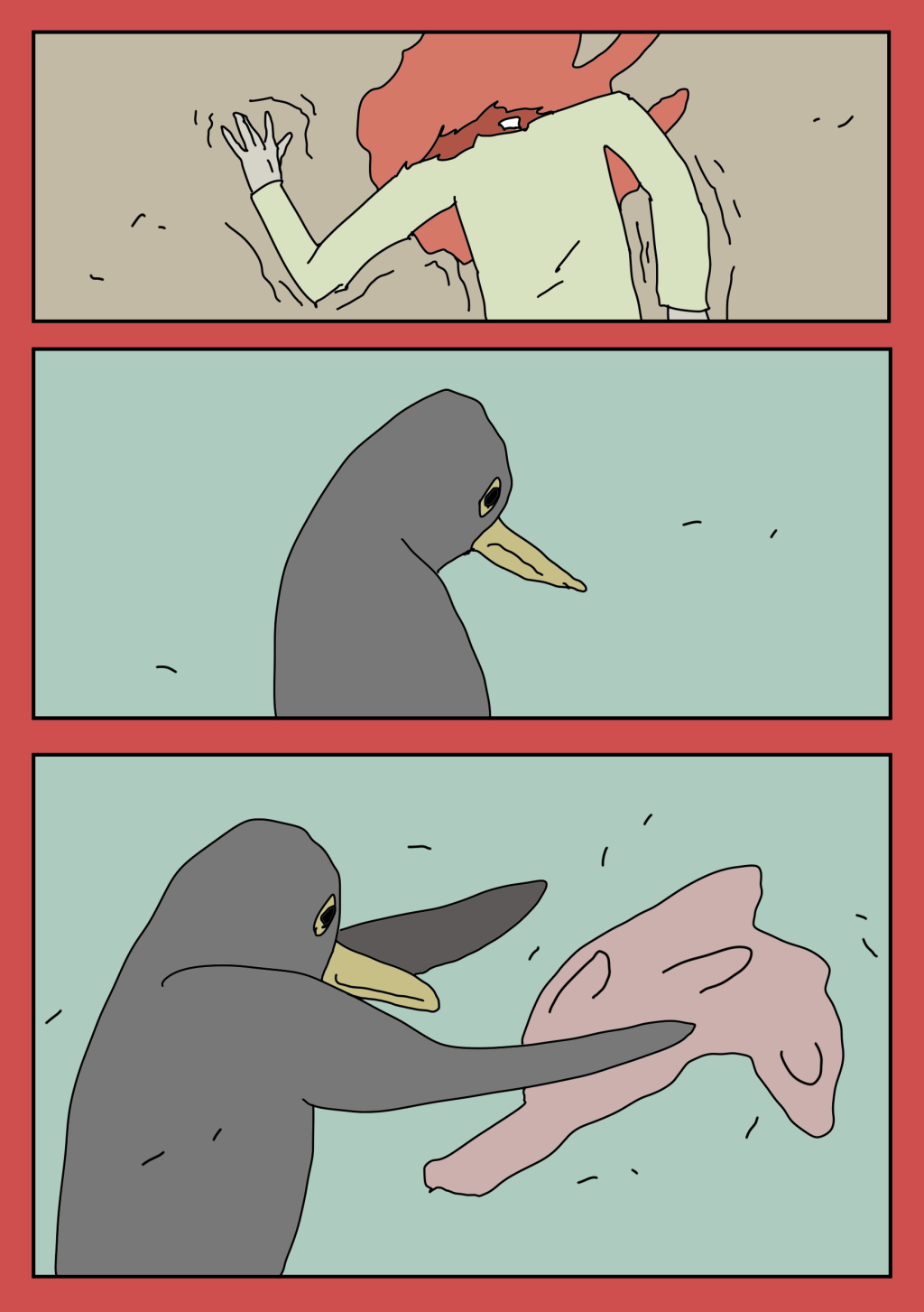 Мусорщик и Пингвиноид