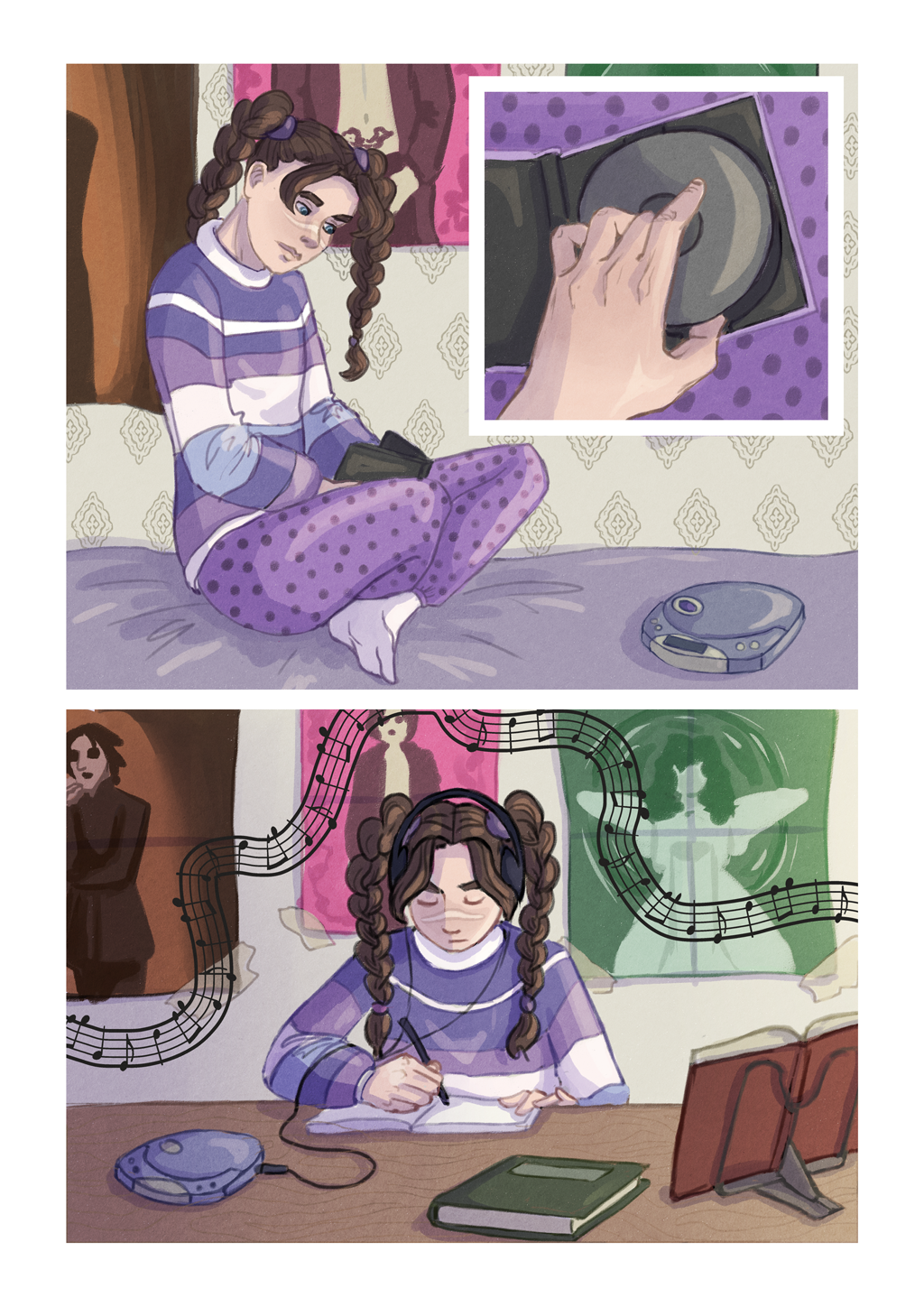 Комикс Сказ о колдунье и вольном ветре: выпуск №19