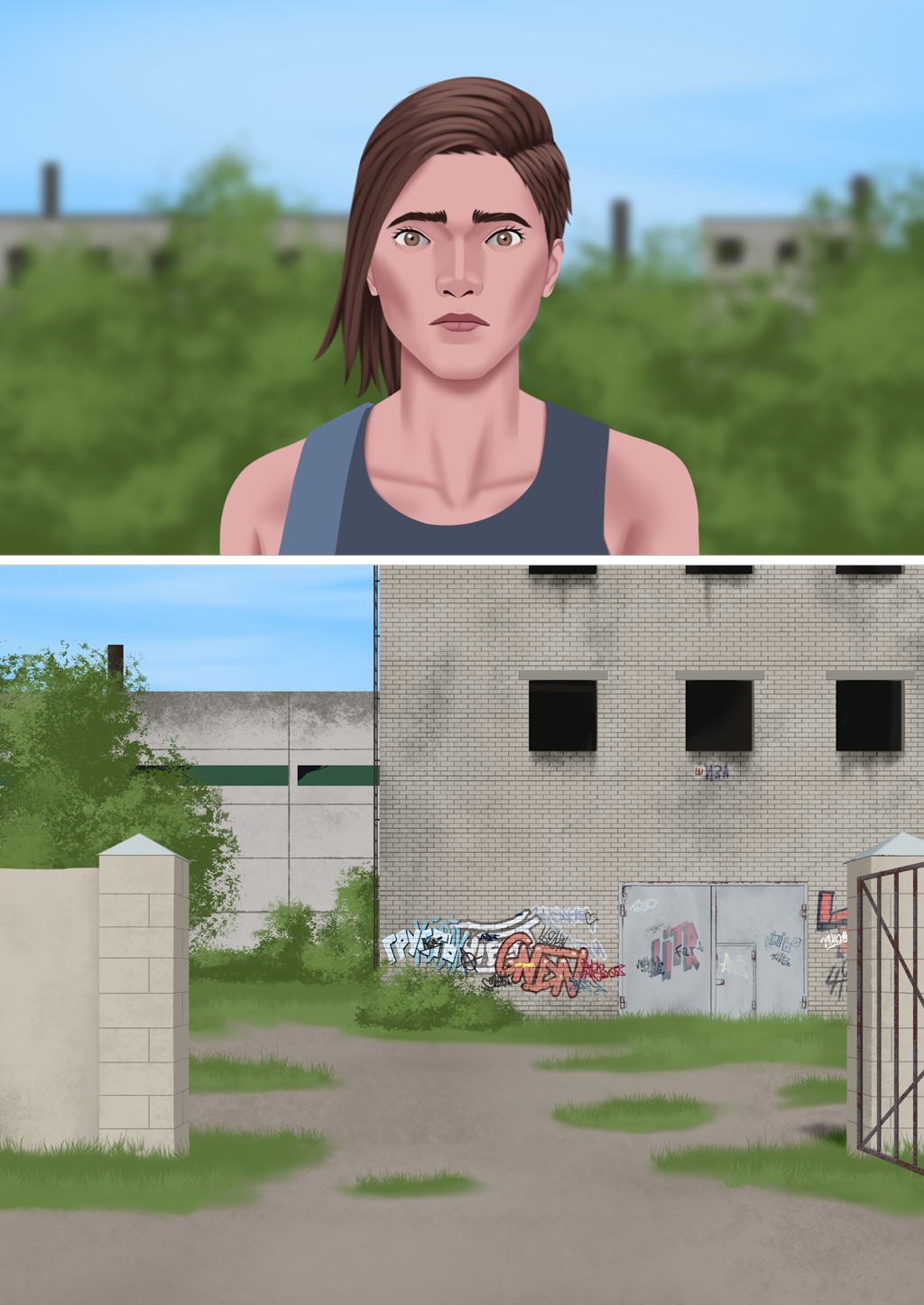 Комикс Заброшенное лето: выпуск №247