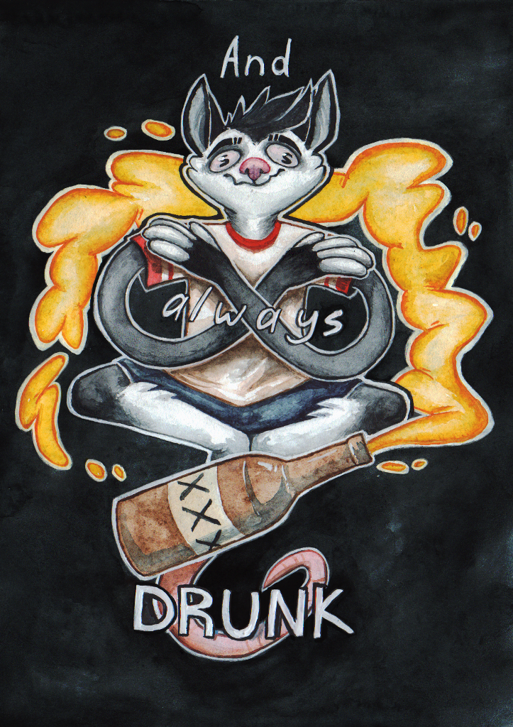 Комикс Drunk Mark: выпуск №7
