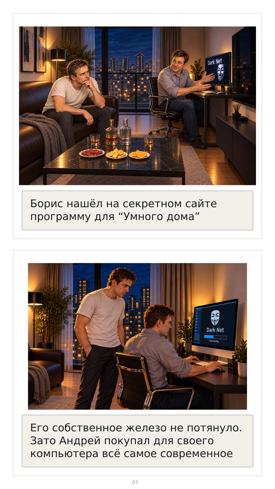 Комикс Эволюционный скачок: выпуск №7