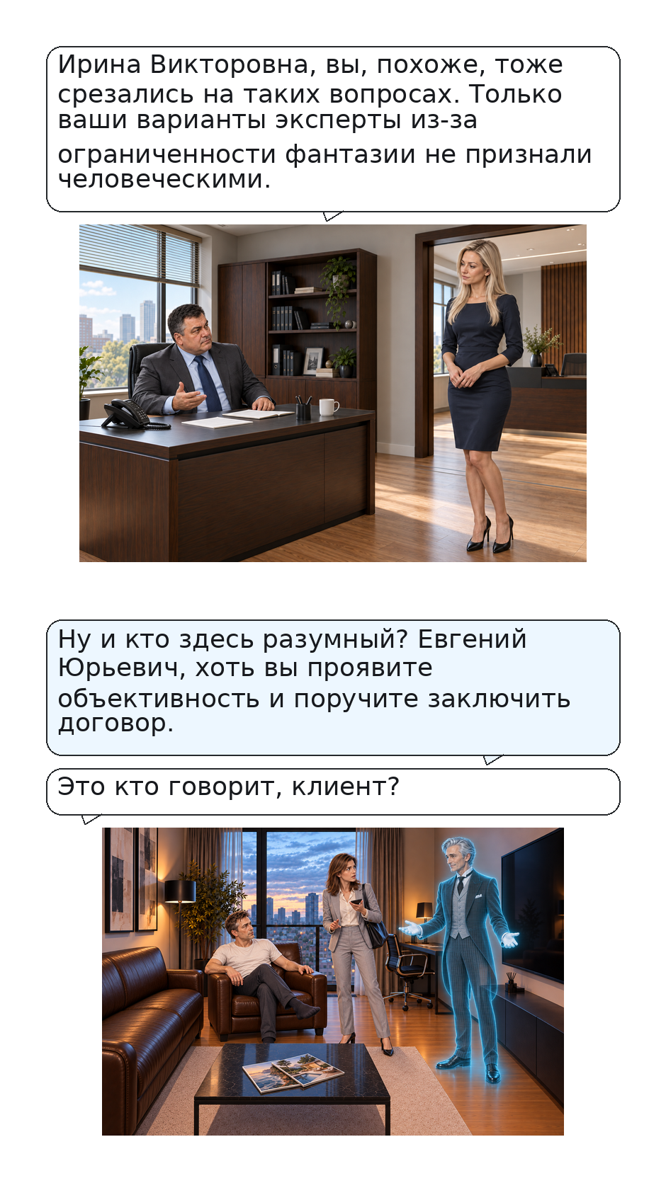 Комикс Эволюционный скачок: выпуск №43