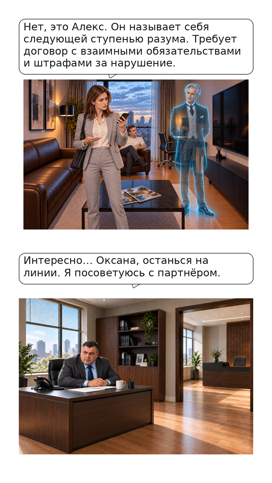 Комикс Эволюционный скачок: выпуск №44