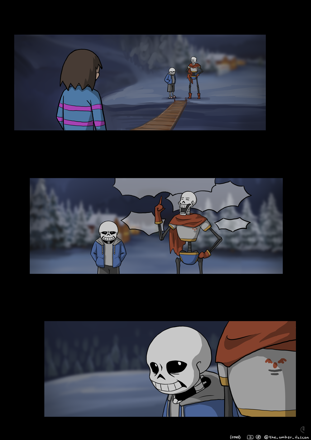 Комикс Undertale: Эвакуация: выпуск №7