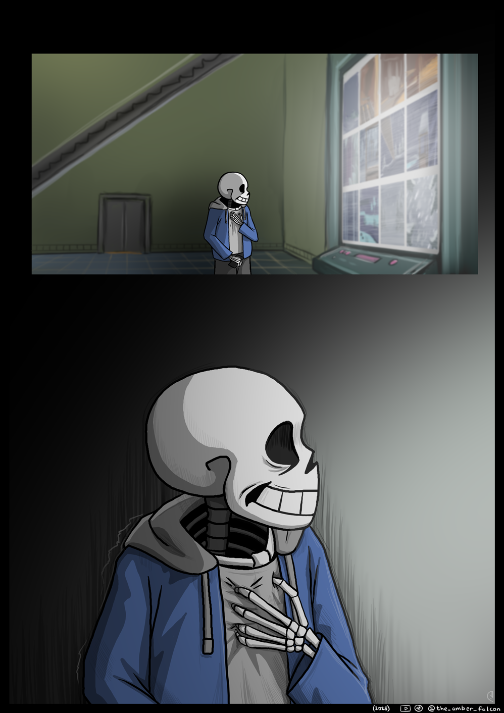 Комикс Undertale: Эвакуация: выпуск №28