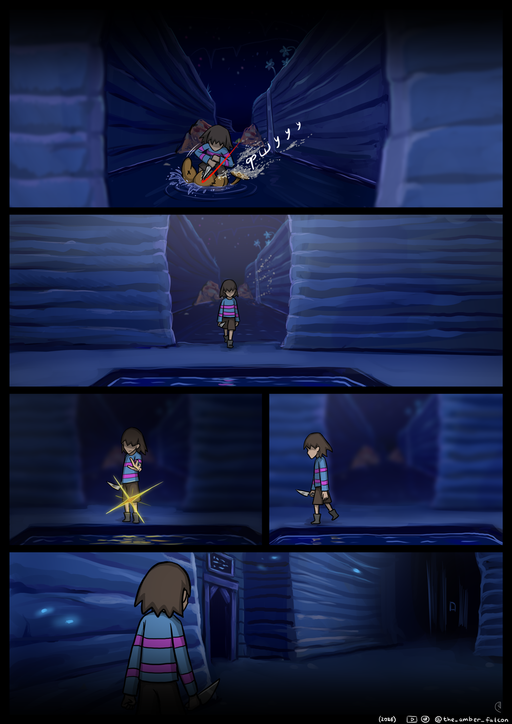 Комикс Undertale: Эвакуация: выпуск №63