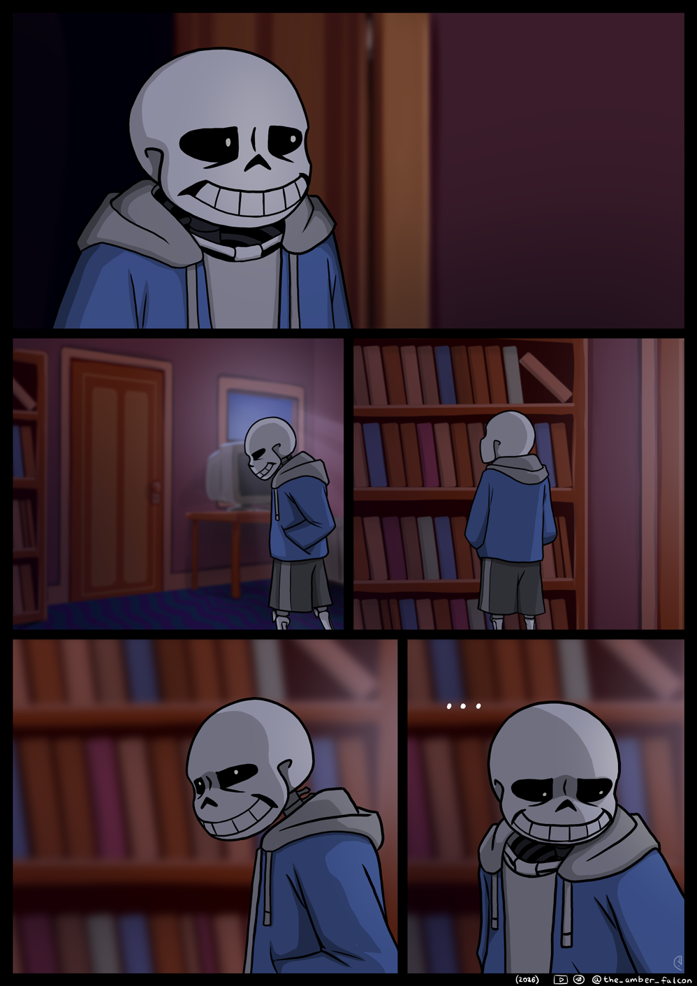 Комикс Undertale: Эвакуация: выпуск №66