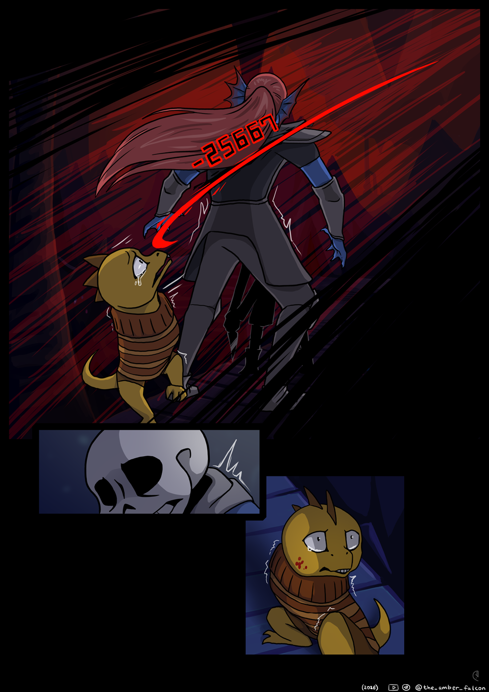 Комикс Undertale: Эвакуация: выпуск №113