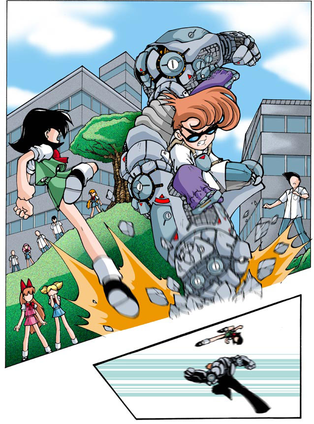 Комикс Powerpuff Girls Doujinshi (Суперкрошки Д): выпуск №11