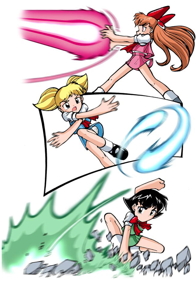 Комикс Powerpuff Girls Doujinshi (Суперкрошки Д): выпуск №18