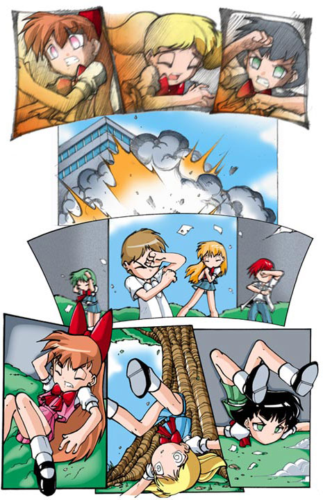 Комикс Powerpuff Girls Doujinshi (Суперкрошки Д): выпуск №20