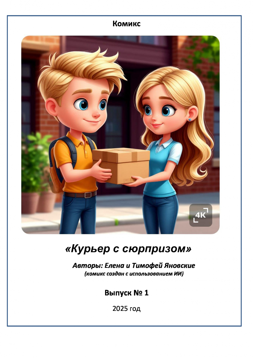 Курьер с сюрпризом. Часть 1