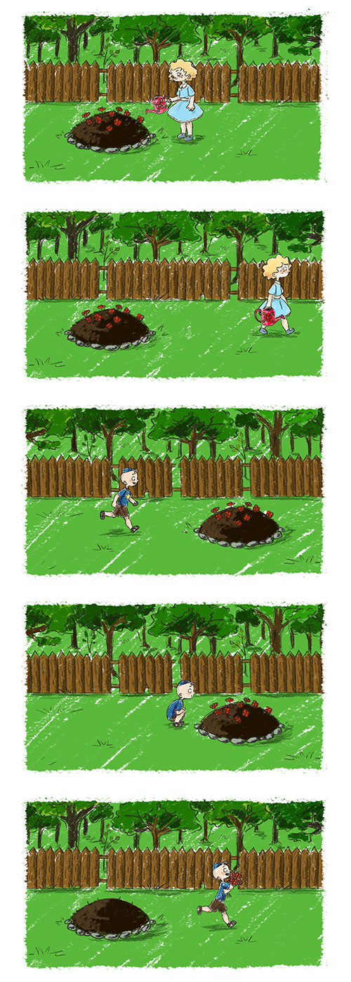 Комикс Когда мы дети...: выпуск №7