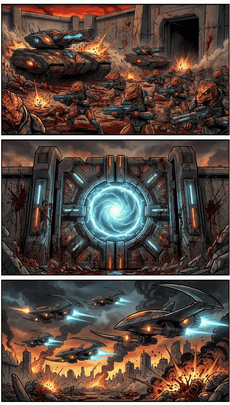 Комикс Crimson Warrior/Алая Воительница: выпуск №2