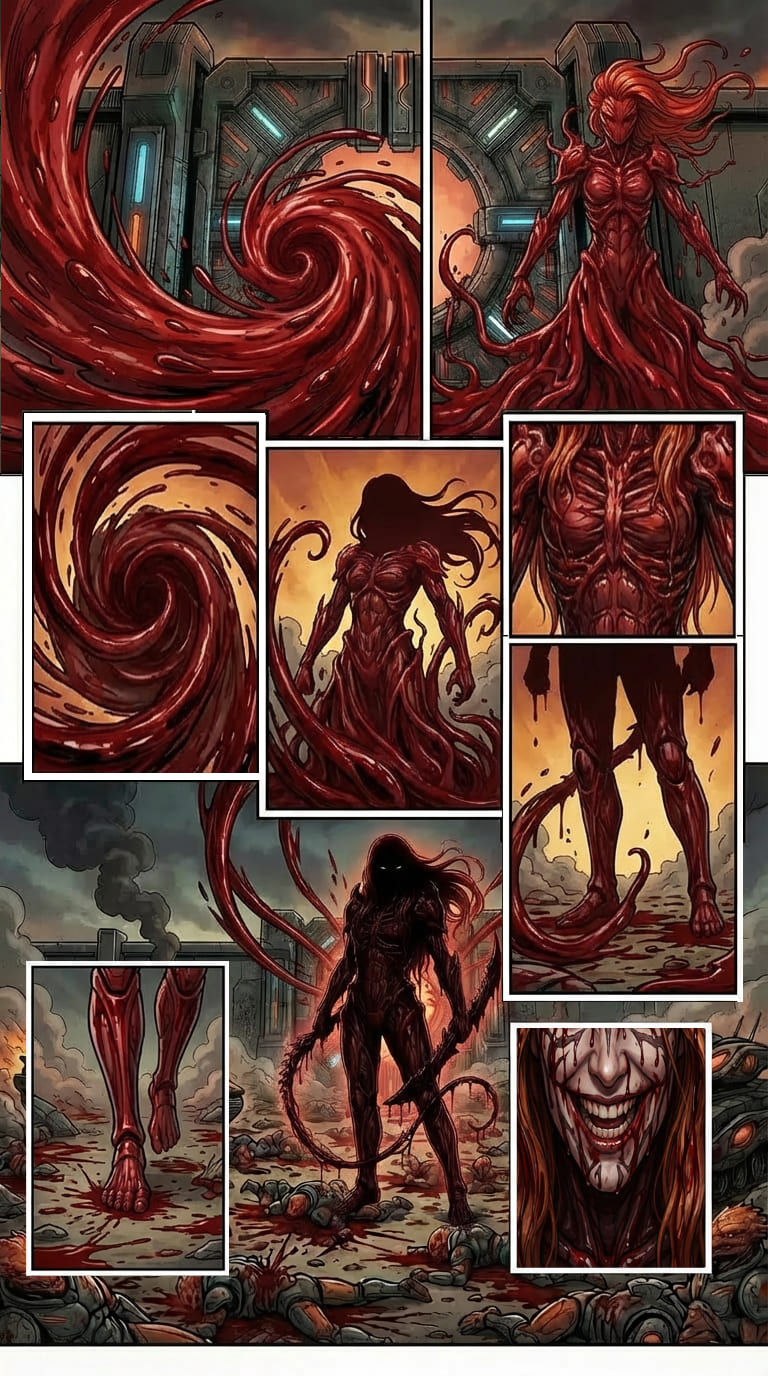 Комикс Crimson Warrior/Алая Воительница: выпуск №5