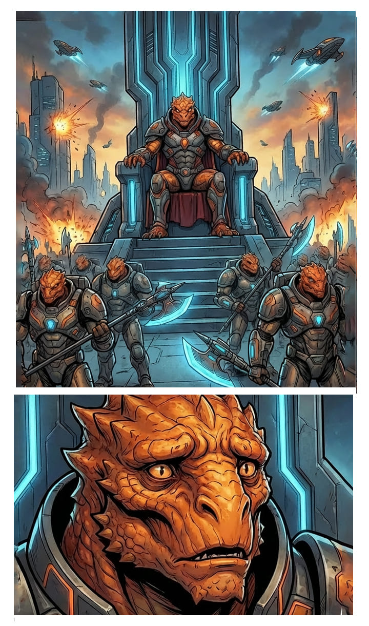 Комикс Crimson Warrior/Алая Воительница: выпуск №8