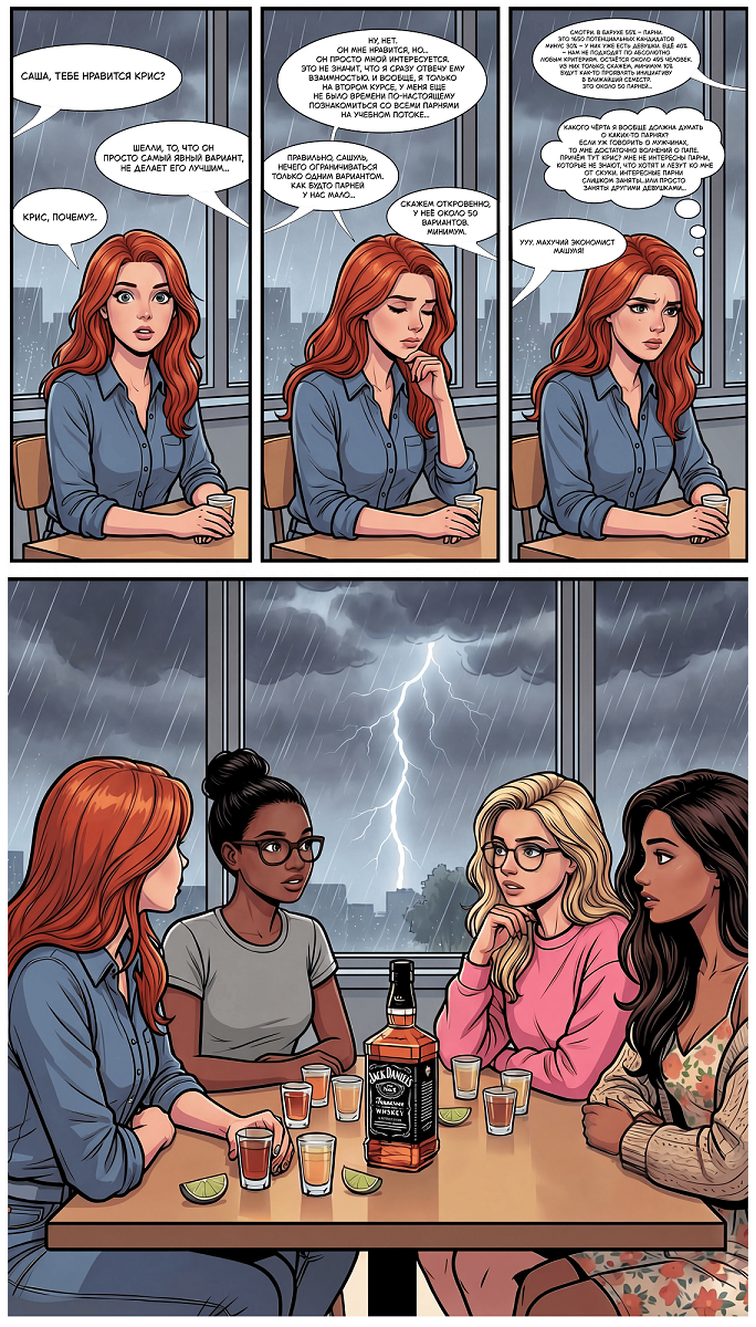 Комикс Crimson Warrior/Алая Воительница: выпуск №16