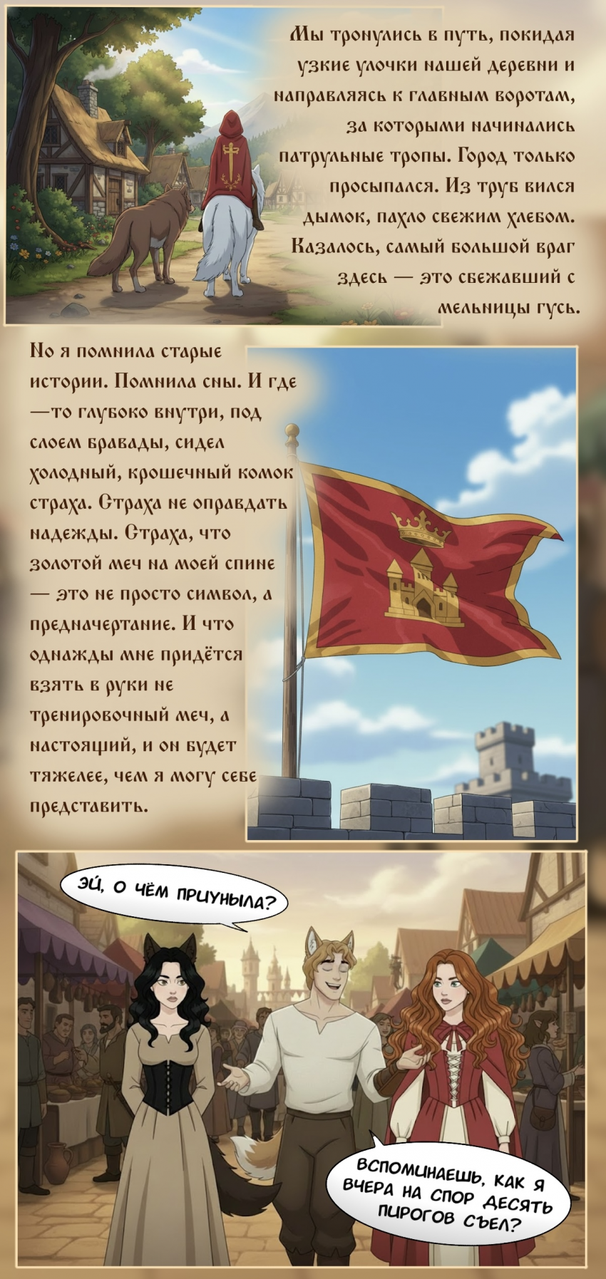 Комикс Загадочный Мир Эйфии: История Красного Паладина: выпуск №5