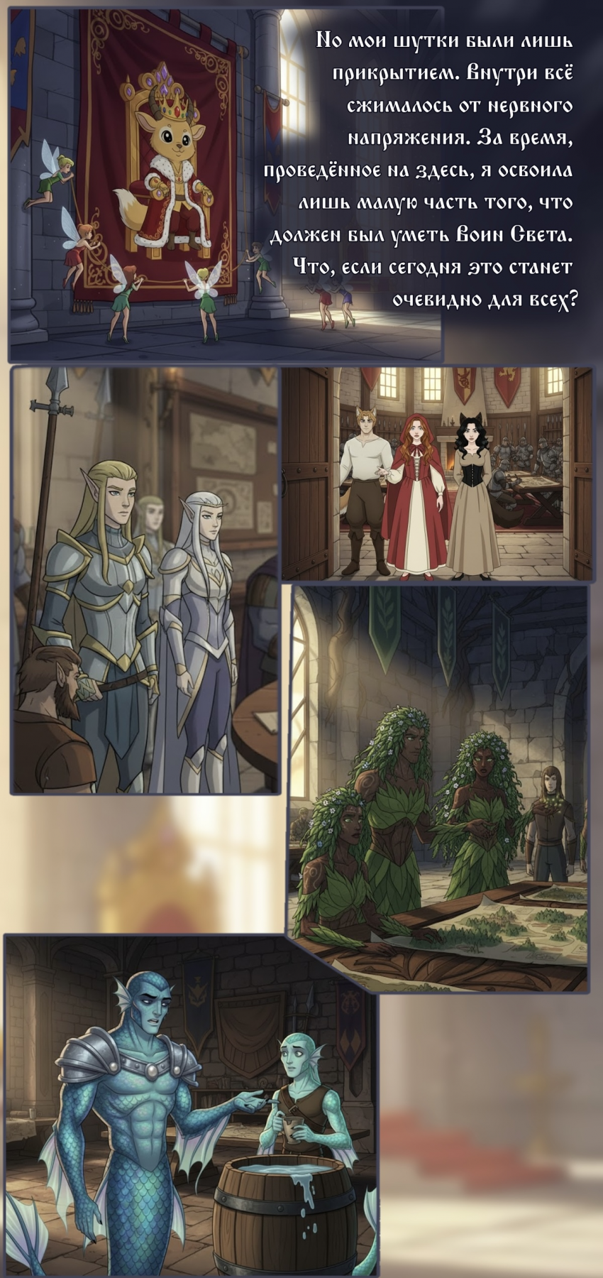 Комикс Загадочный Мир Эйфии: История Красного Паладина: выпуск №7