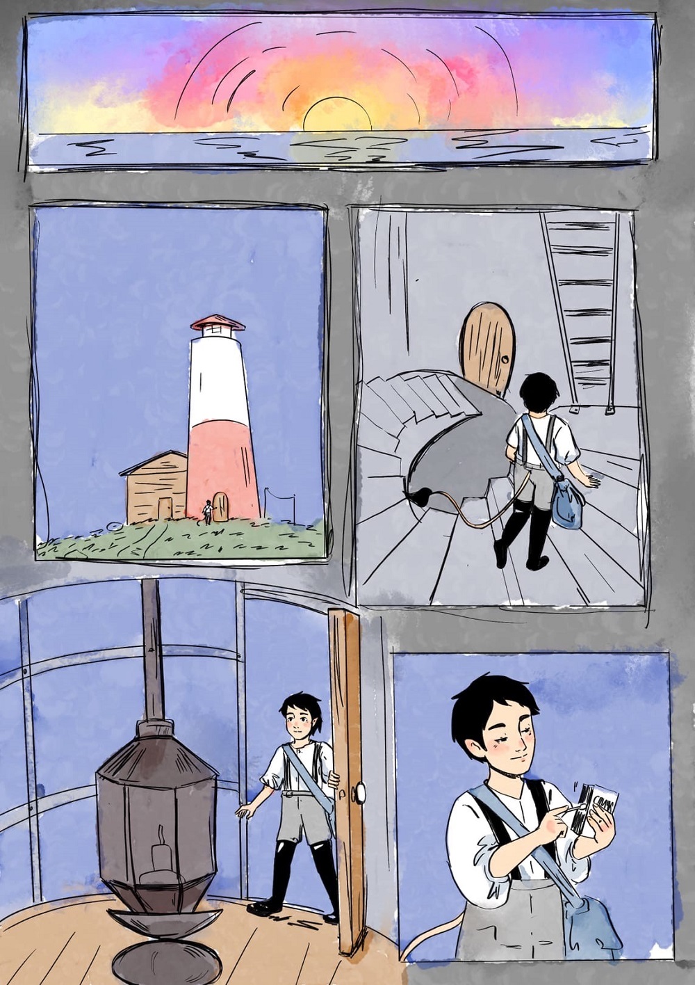 Комикс Потерянный маяк: выпуск №8
