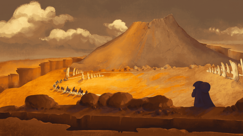 4. У подножия вулкана