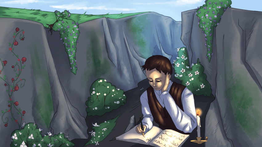 31. Атрус пишет свой первый мир