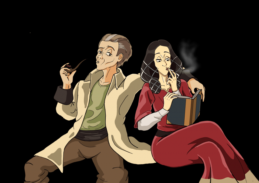 43. Учитель и ученица