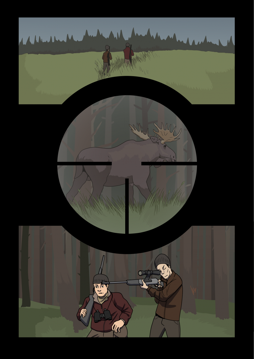 Комикс Грибник: выпуск №2