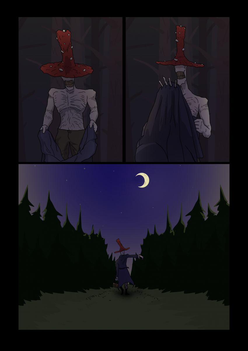 Комикс Грибник: выпуск №9