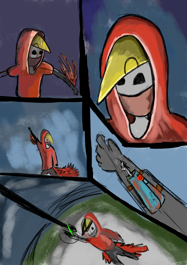 Комикс Омская птица: выпуск №20