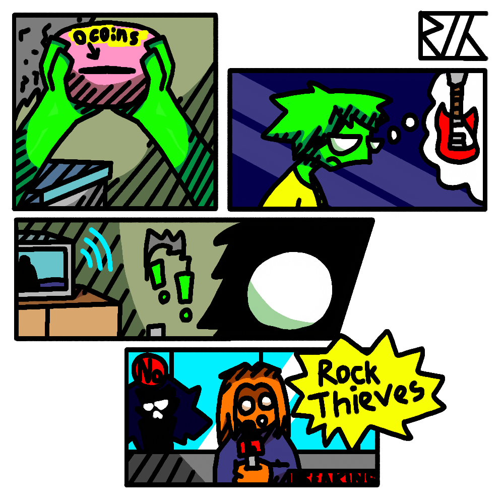 Комикс Rock Thieves: выпуск №2