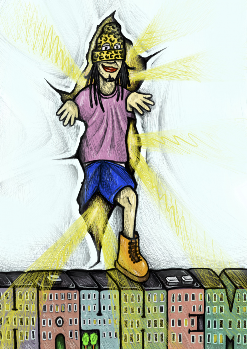 Комикс Гангстер с суперспособностями: выпуск №2