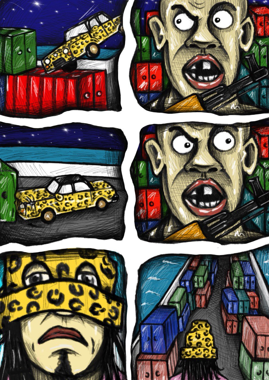 Комикс Гангстер с суперспособностями: выпуск №27